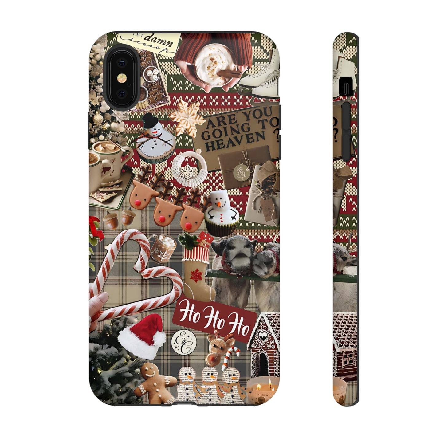 Christmas Festive Collage Tough Phone Case