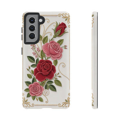 Elegant Rose Garden Tough Phone Case