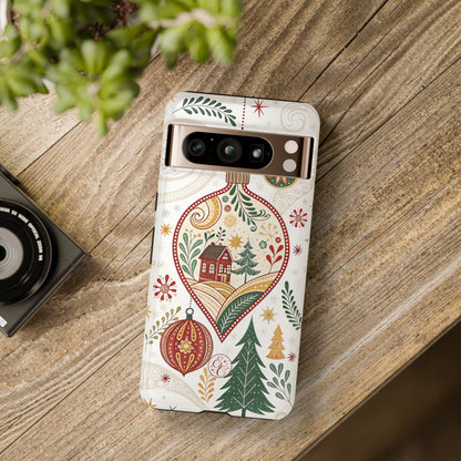 Cozy Christmas Ornament Tough Phone Case