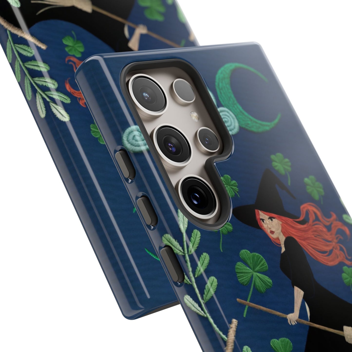 Irish Witch’s Moonlit Stroll Tough Phone Case