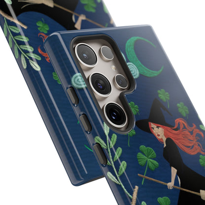 Irish Witch’s Moonlit Stroll Tough Phone Case