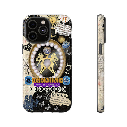 Gemini Zodiac Sign Tough Phone Case