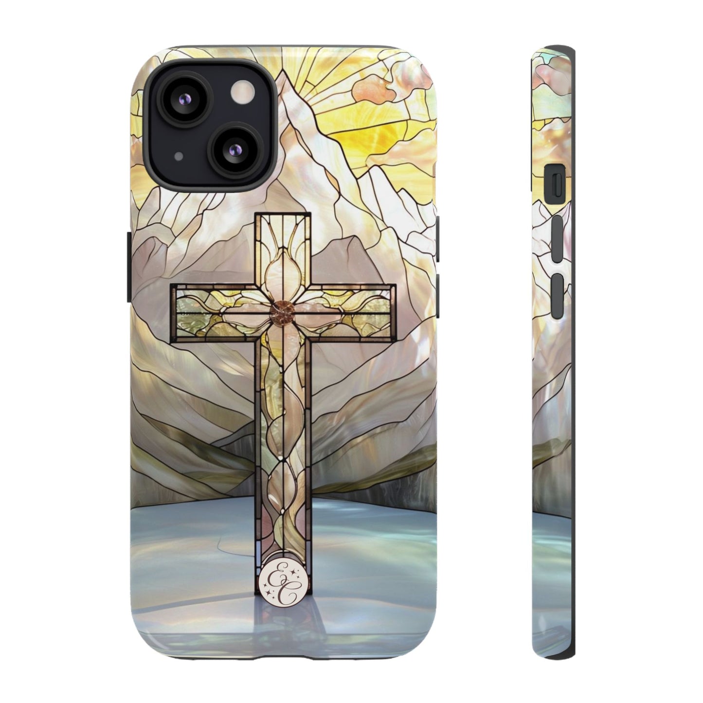Stained Glass Cross Tough Phone Case