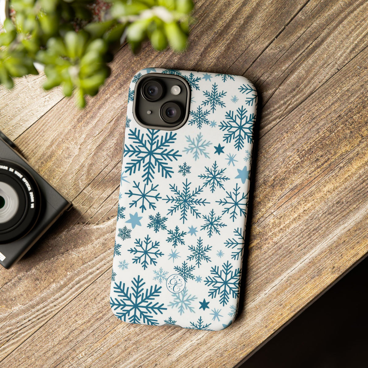 Winter Snowflakes Pattern Phone Case