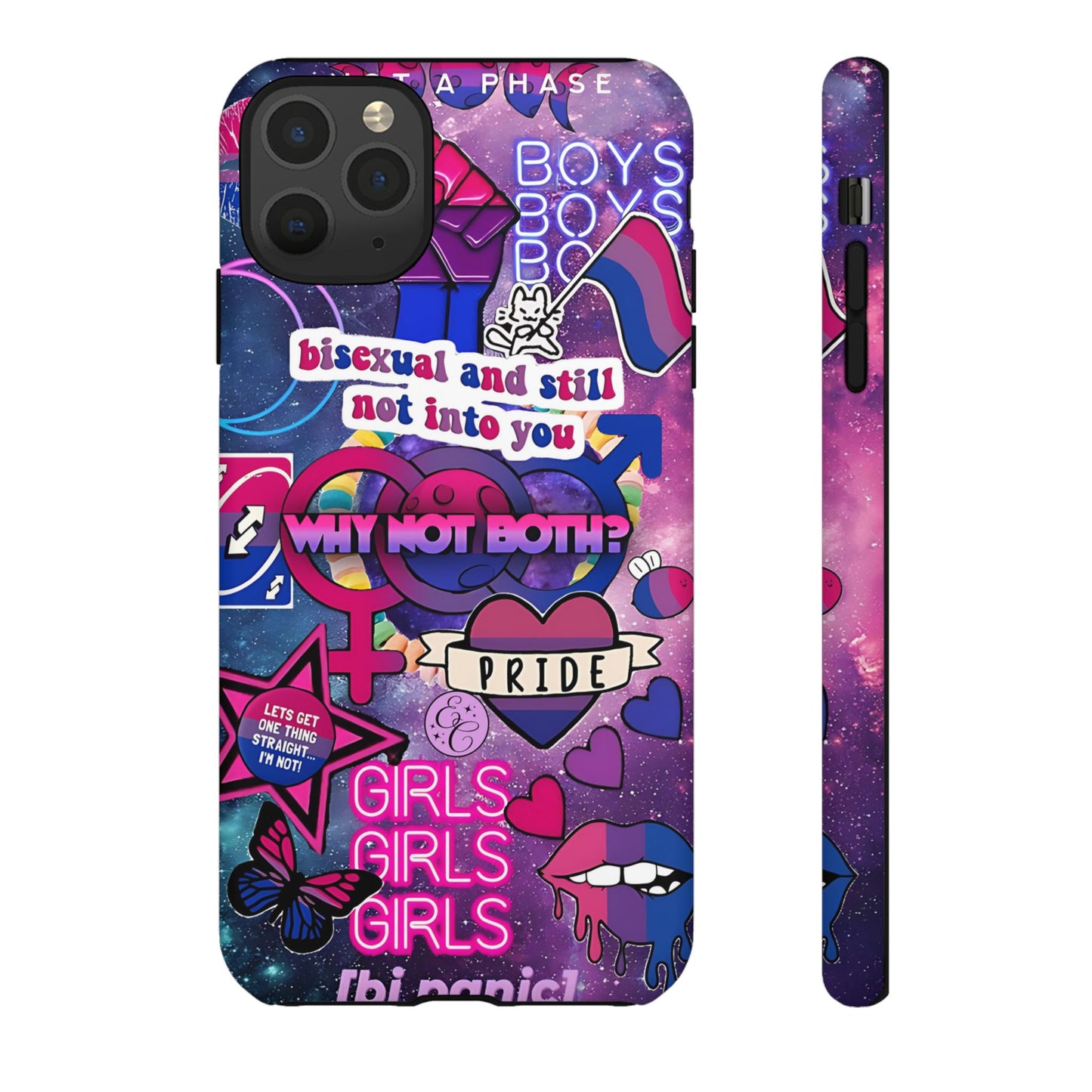 Bisexual Pop Art Tough Phone Case