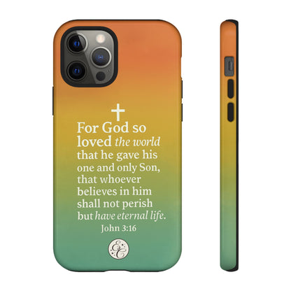 John 3:16 Tough Phone Case