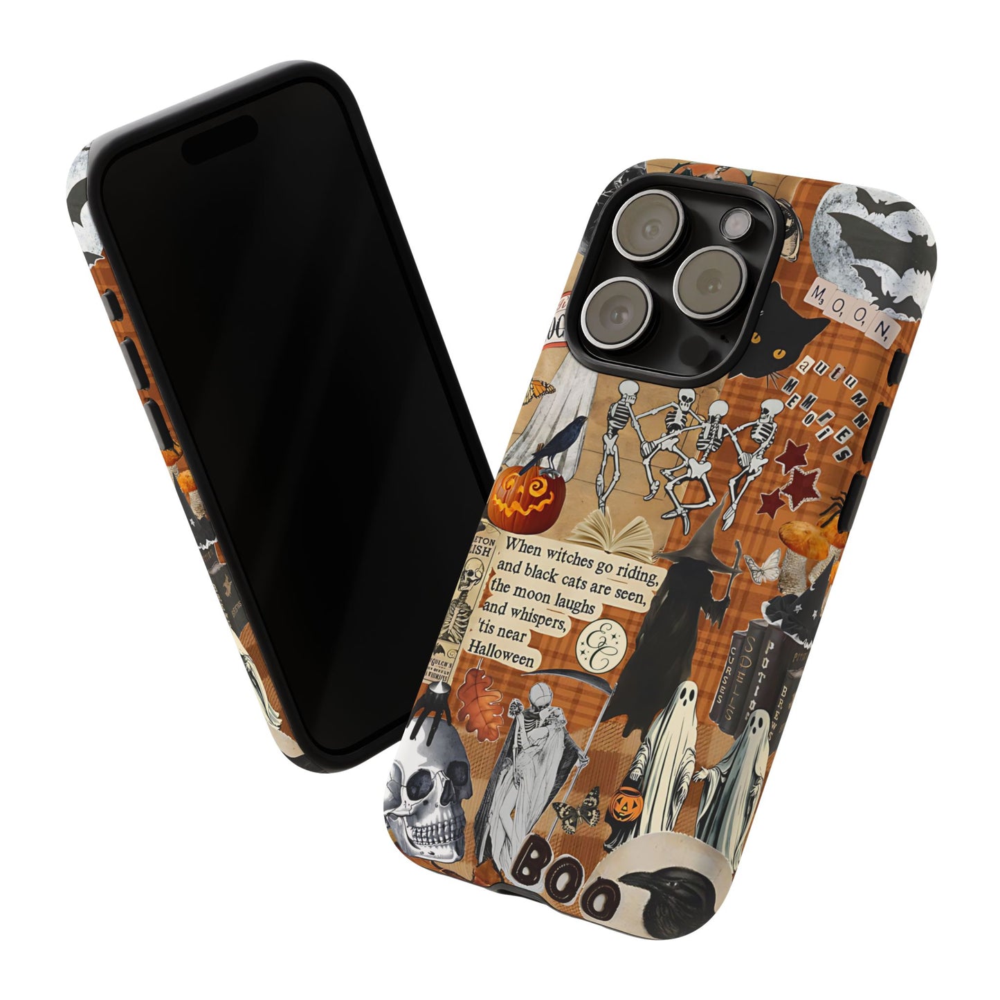 Halloween Spooky Collage Tough Phone Case