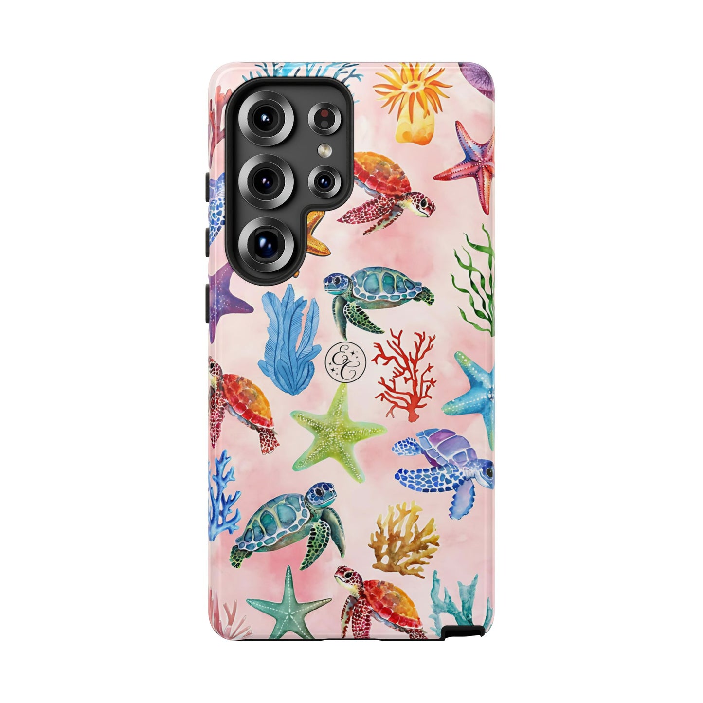 Colorful Marine Life Tough Phone Case