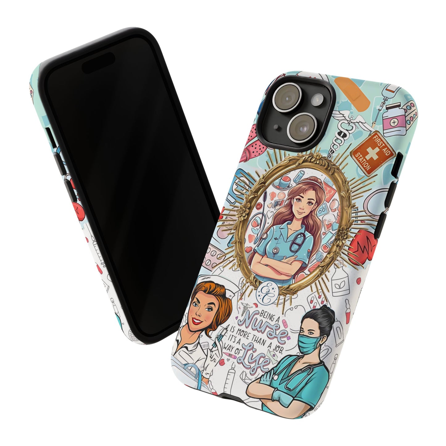 Nurse Art Tough Phone Case