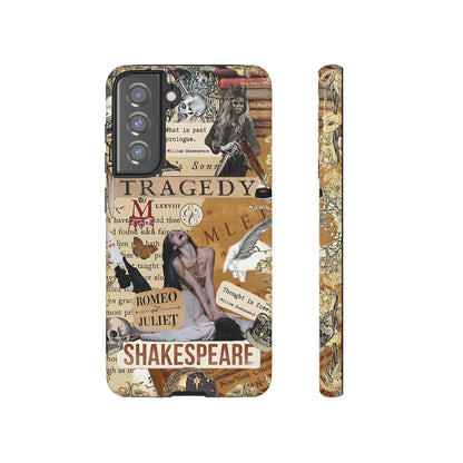 Shakespeare Tragedy Collage Tough Phone Case