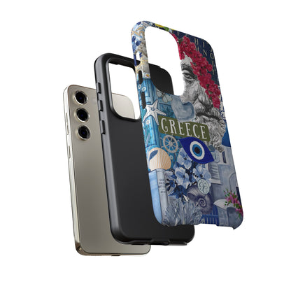 Greek Summer Collage Tough Phone Case