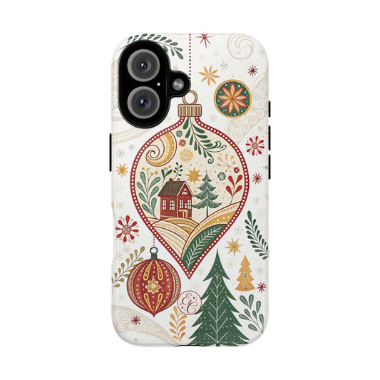 Cozy Christmas Ornament Tough Phone Case