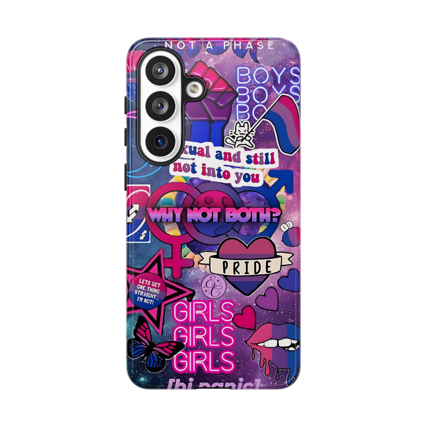 Bisexual Pop Art Tough Phone Case