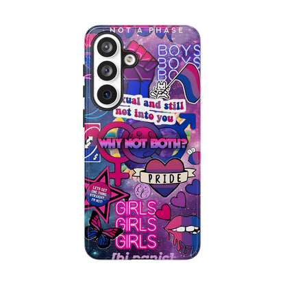 Bisexual Pop Art Tough Phone Case