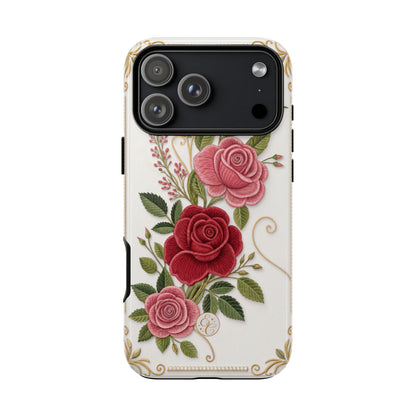 Elegant Rose Garden Tough Phone Case