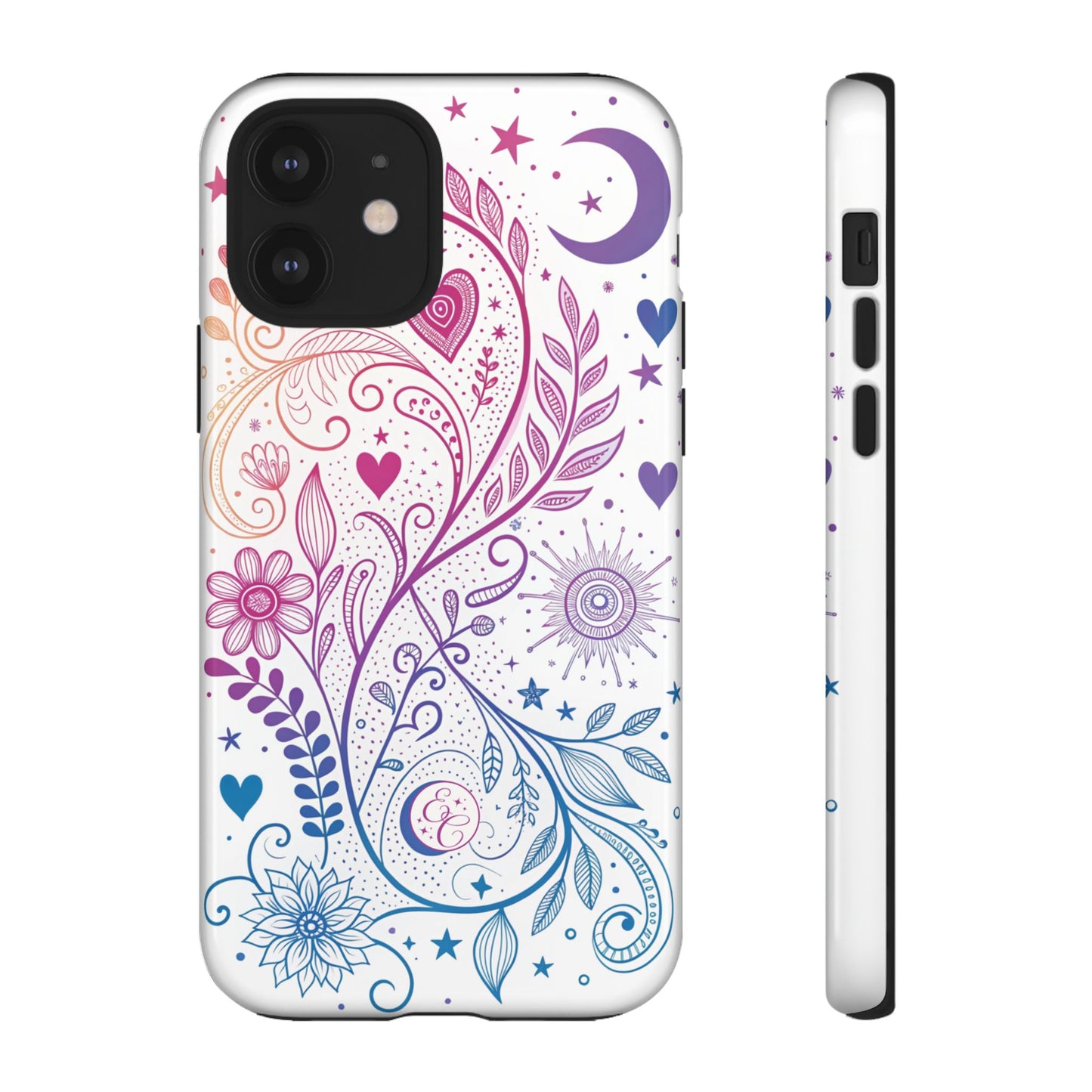 Subtel Bisexual Boho Doodle Tough Phone Case