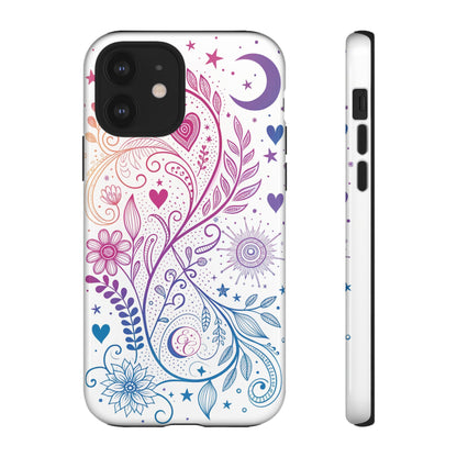 Subtel Bisexual Boho Doodle Tough Phone Case