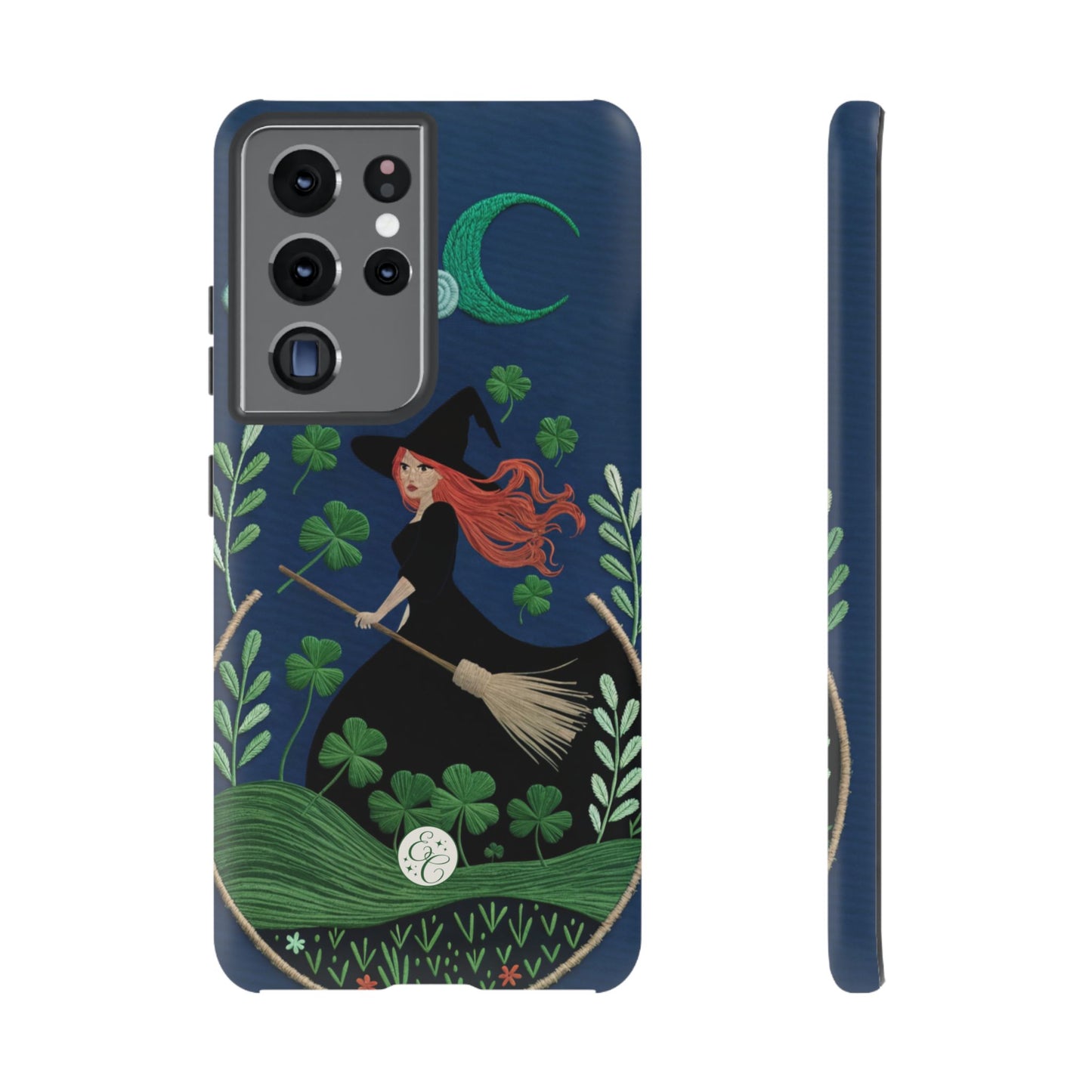 Irish Witch’s Moonlit Stroll Tough Phone Case