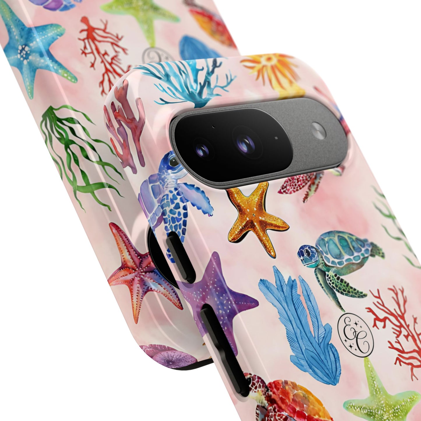 Colorful Marine Life Tough Phone Case