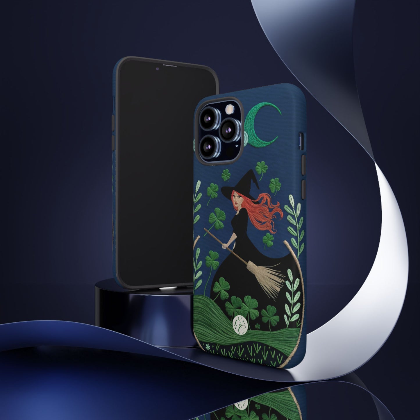 Irish Witch’s Moonlit Stroll Tough Phone Case