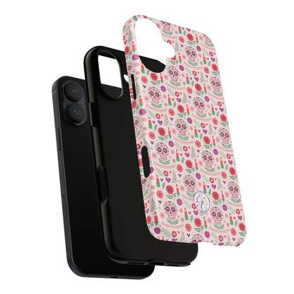 Pink Boho Día de los Muertos Phone Case