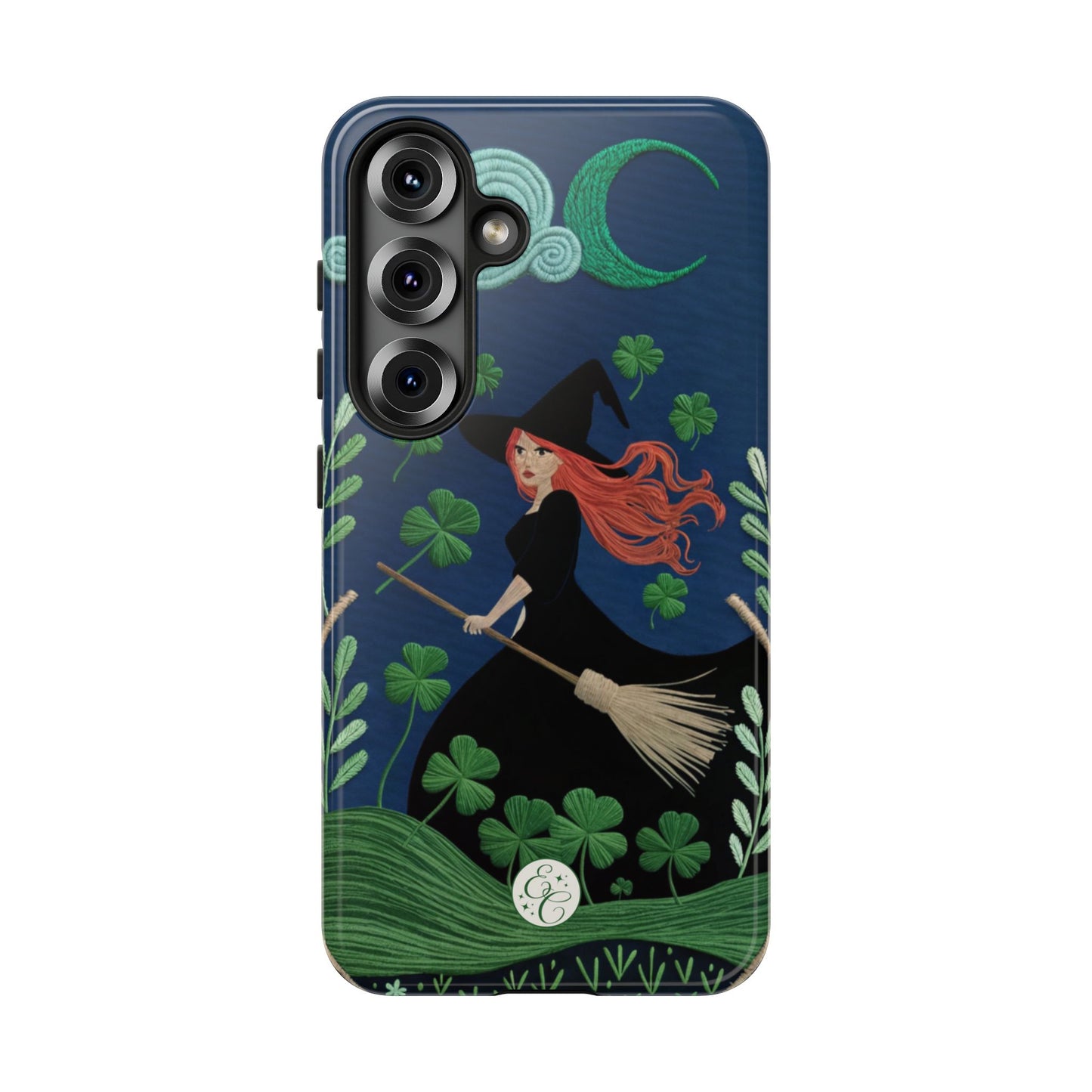 Irish Witch’s Moonlit Stroll Tough Phone Case