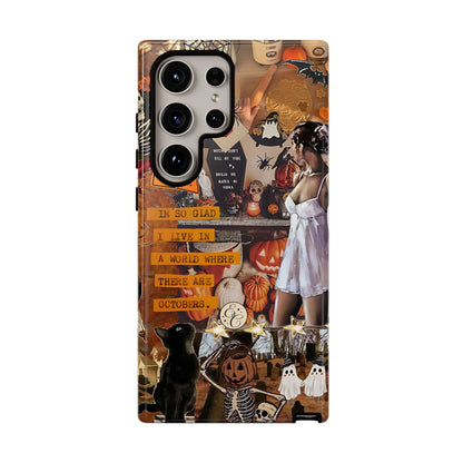 Halloween Aesthetic Collage Tough Phone Case