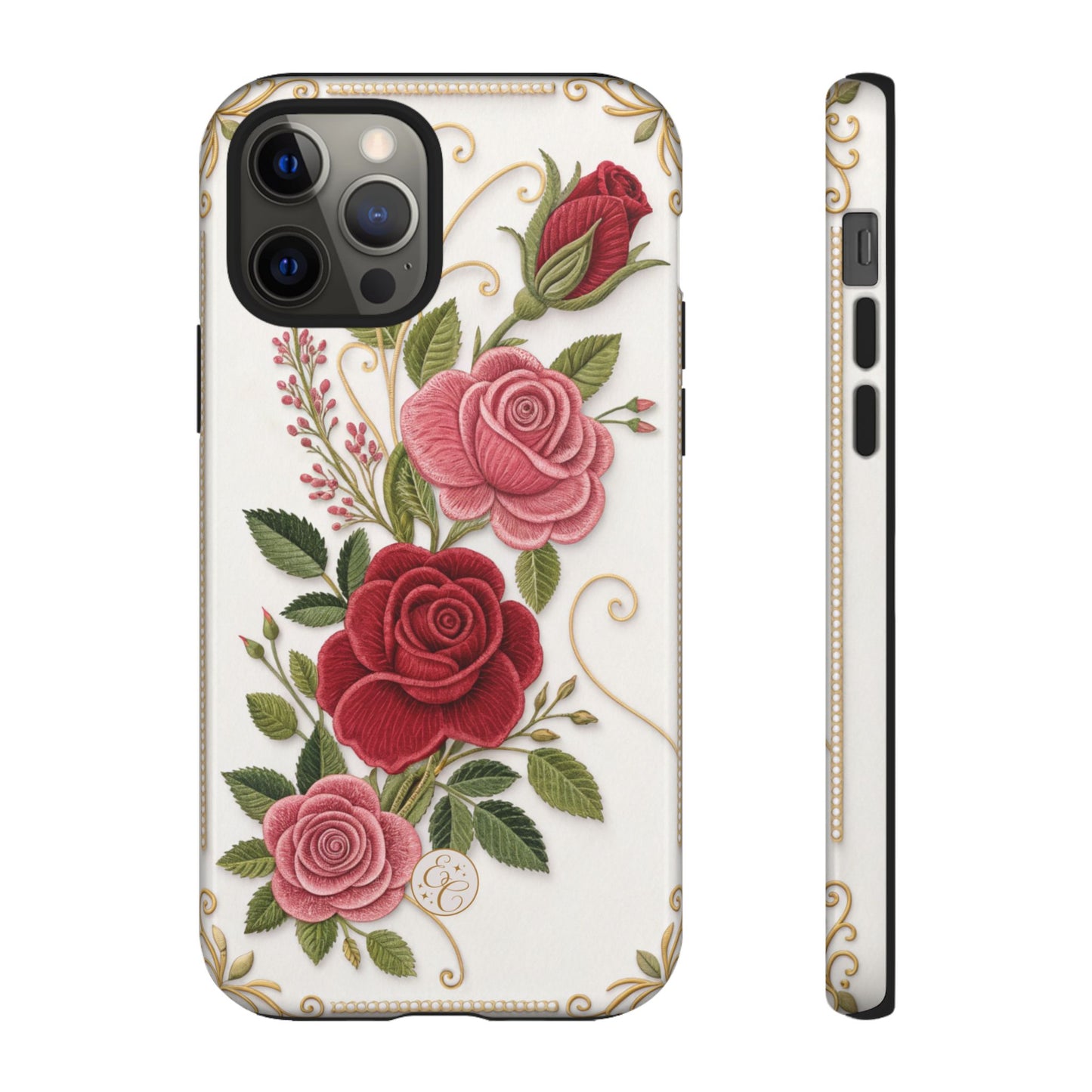 Elegant Rose Garden Tough Phone Case