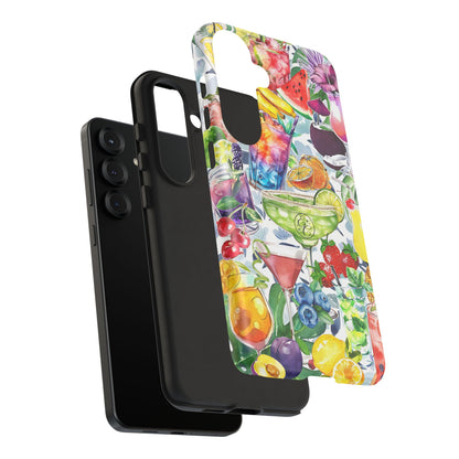 Summer Drinks Tough Phone Case