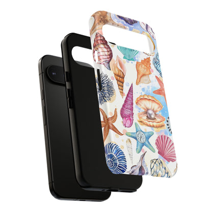 Colorful Sea Shells Tough Phone Case
