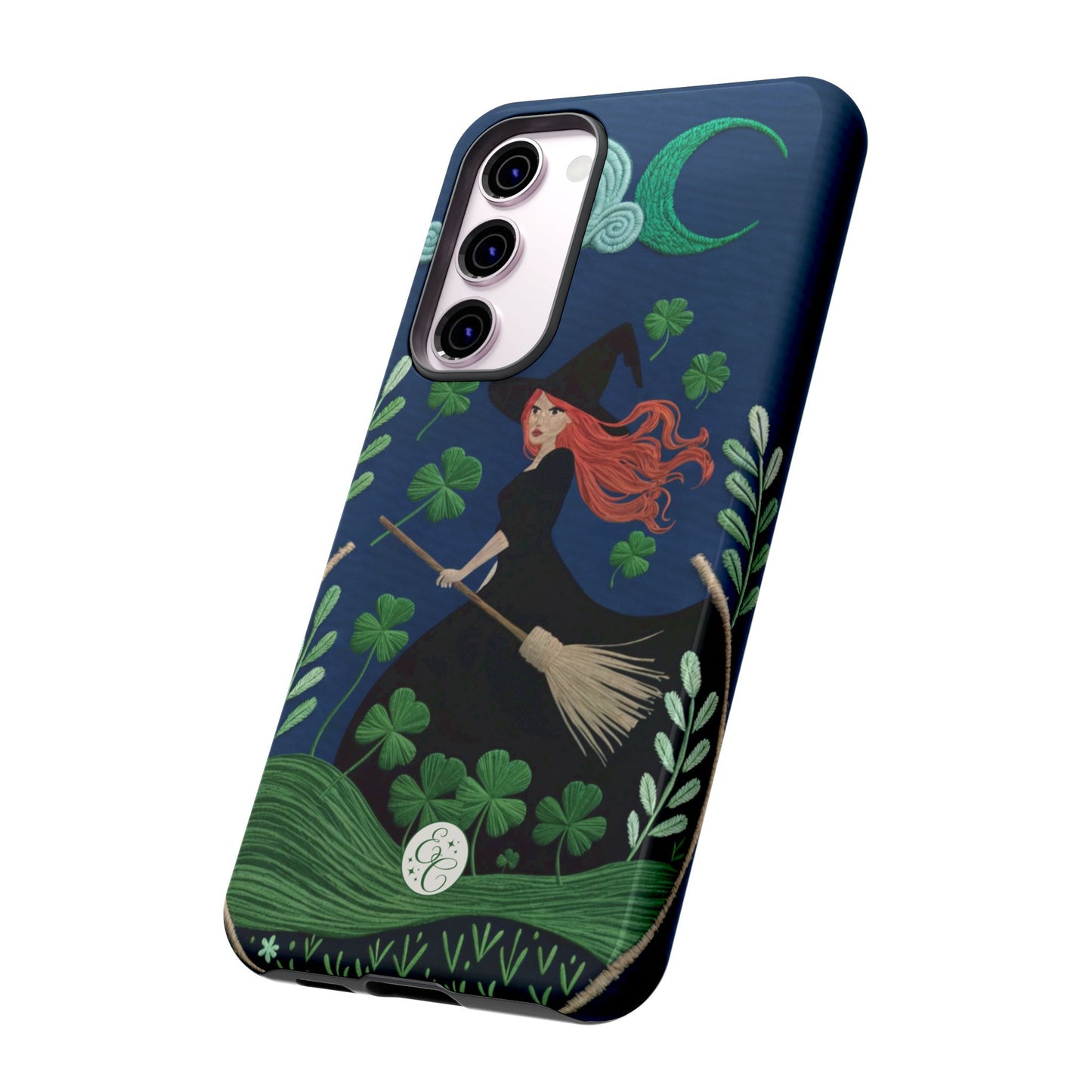 Irish Witch’s Moonlit Stroll Tough Phone Case
