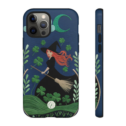Irish Witch’s Moonlit Stroll Tough Phone Case