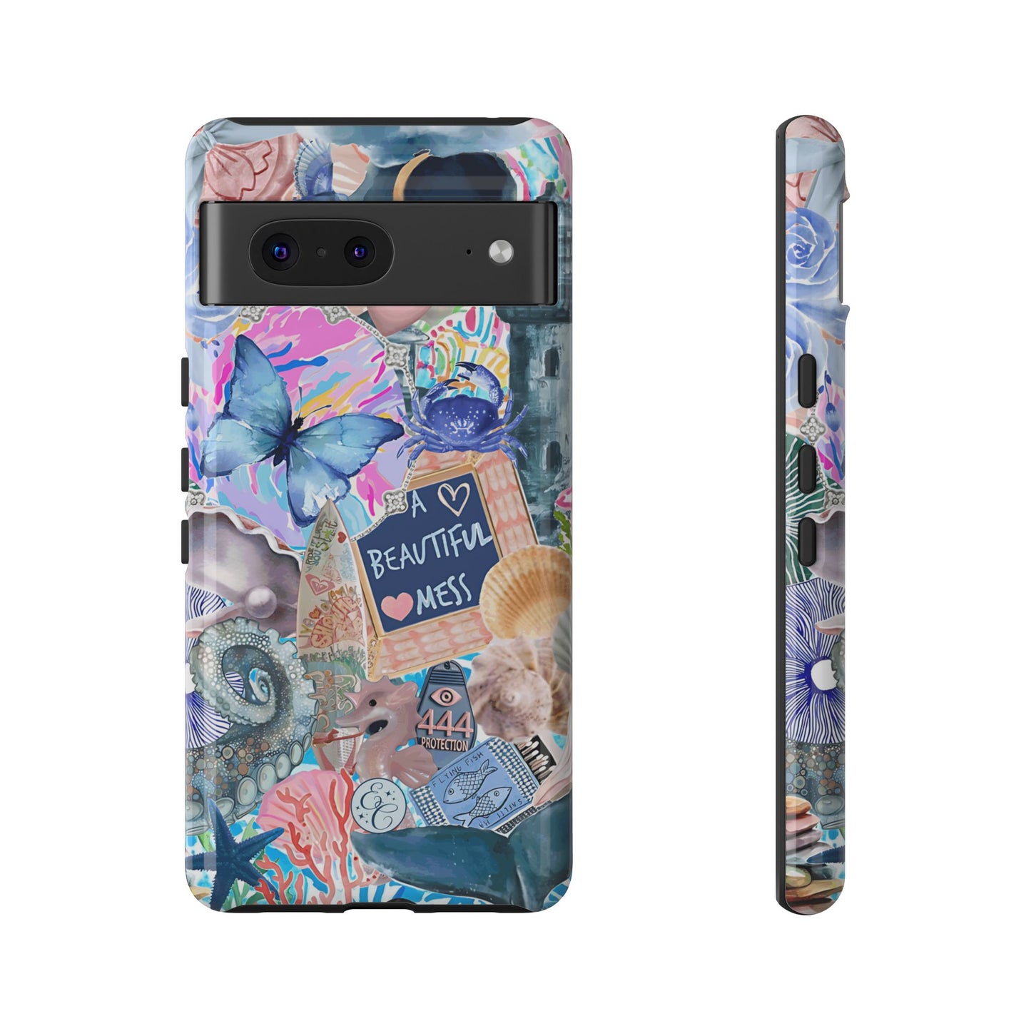 Beautiful Mess Collage Tough Phone Case