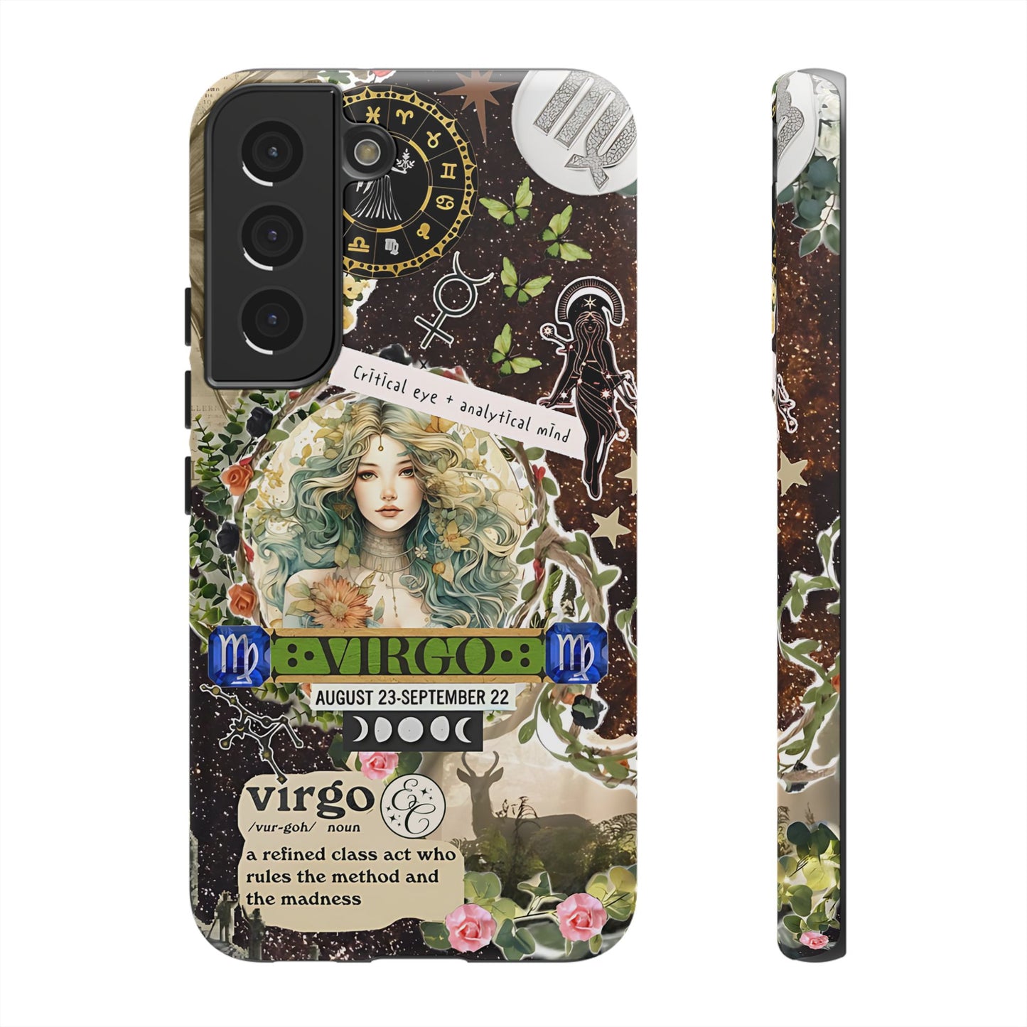 Virgo Zodiac Star Sign Tough Phone Case