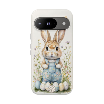 Bunny with Easter Eggs Tough Phone Case