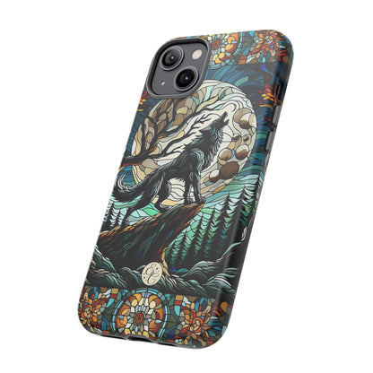 Howling Wolf Tough Phone Case