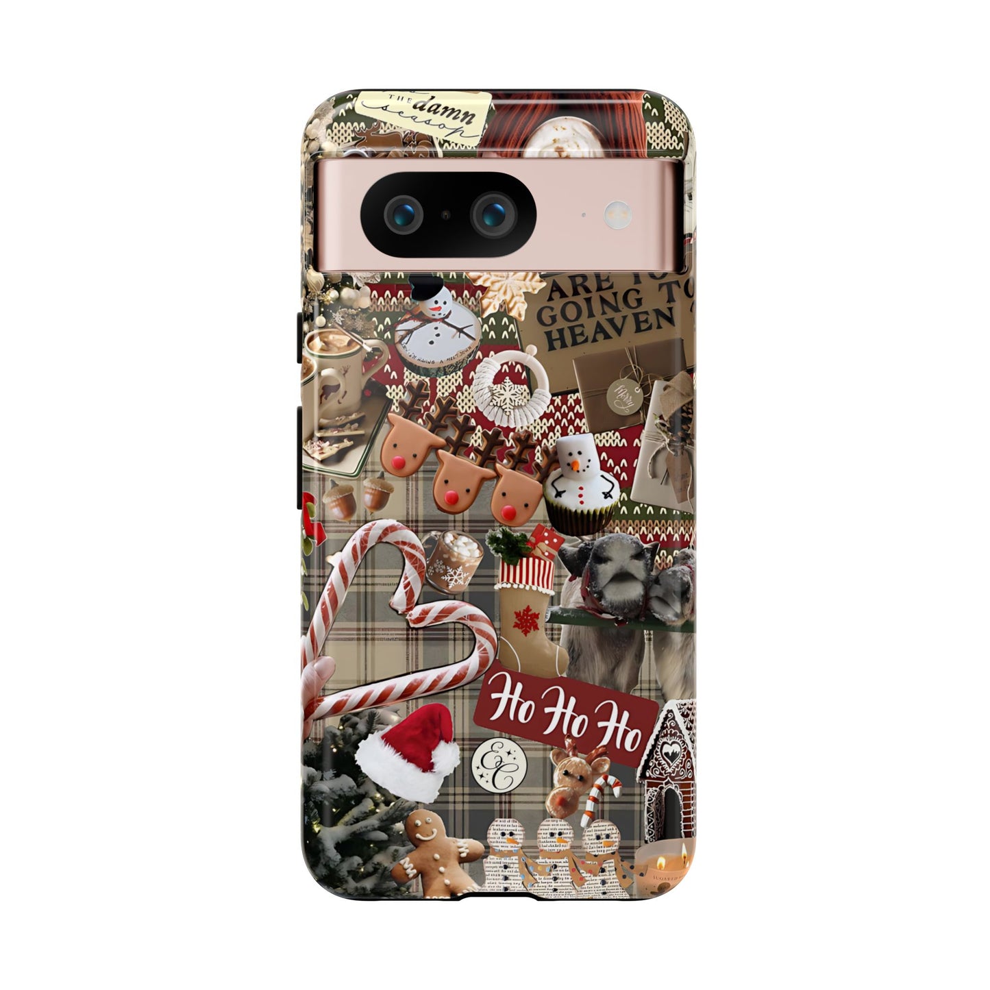 Christmas Festive Collage Tough Phone Case