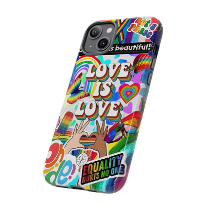 Colorful LGBTQIA Pride Tough Phone Case
