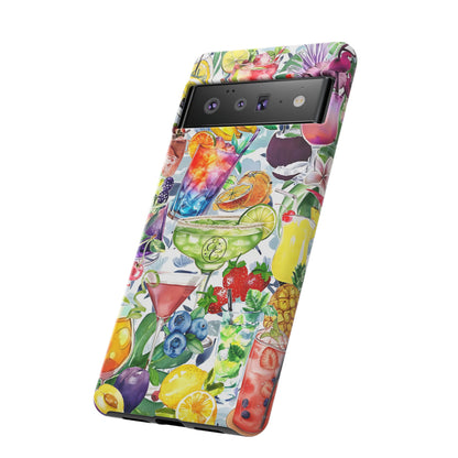 Summer Drinks Tough Phone Case