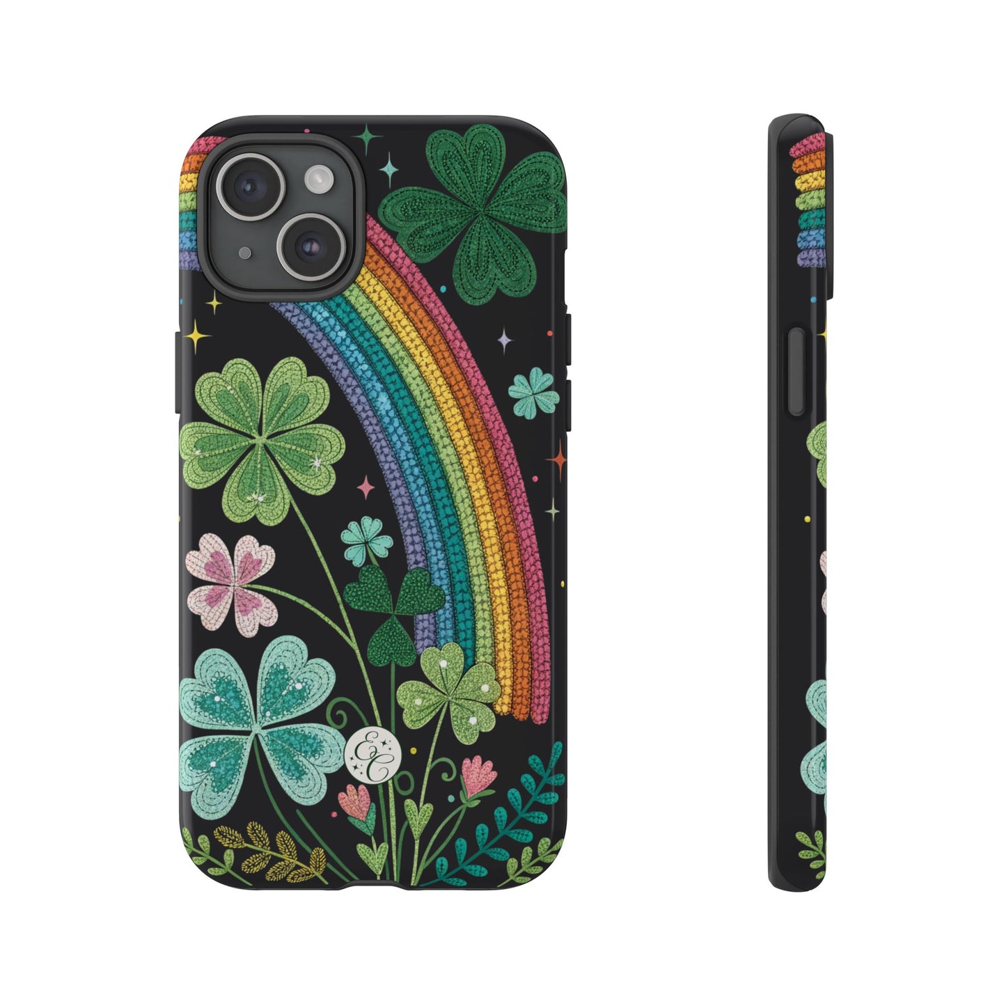 Rainbow & Shamrock Tough Phone Case