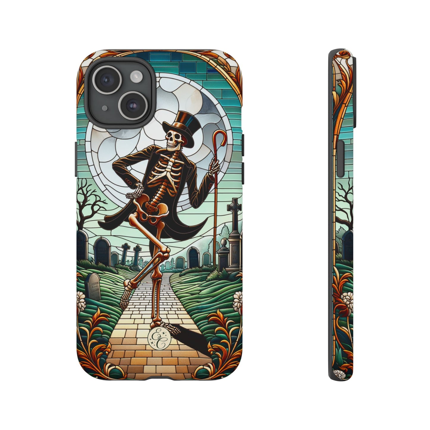 Dancing Skeleton Tough Phone Case