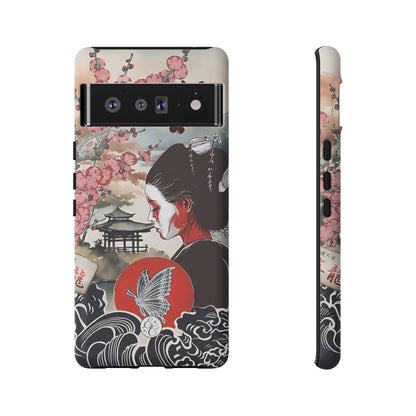 Japanese Geisha Tough Phone Case