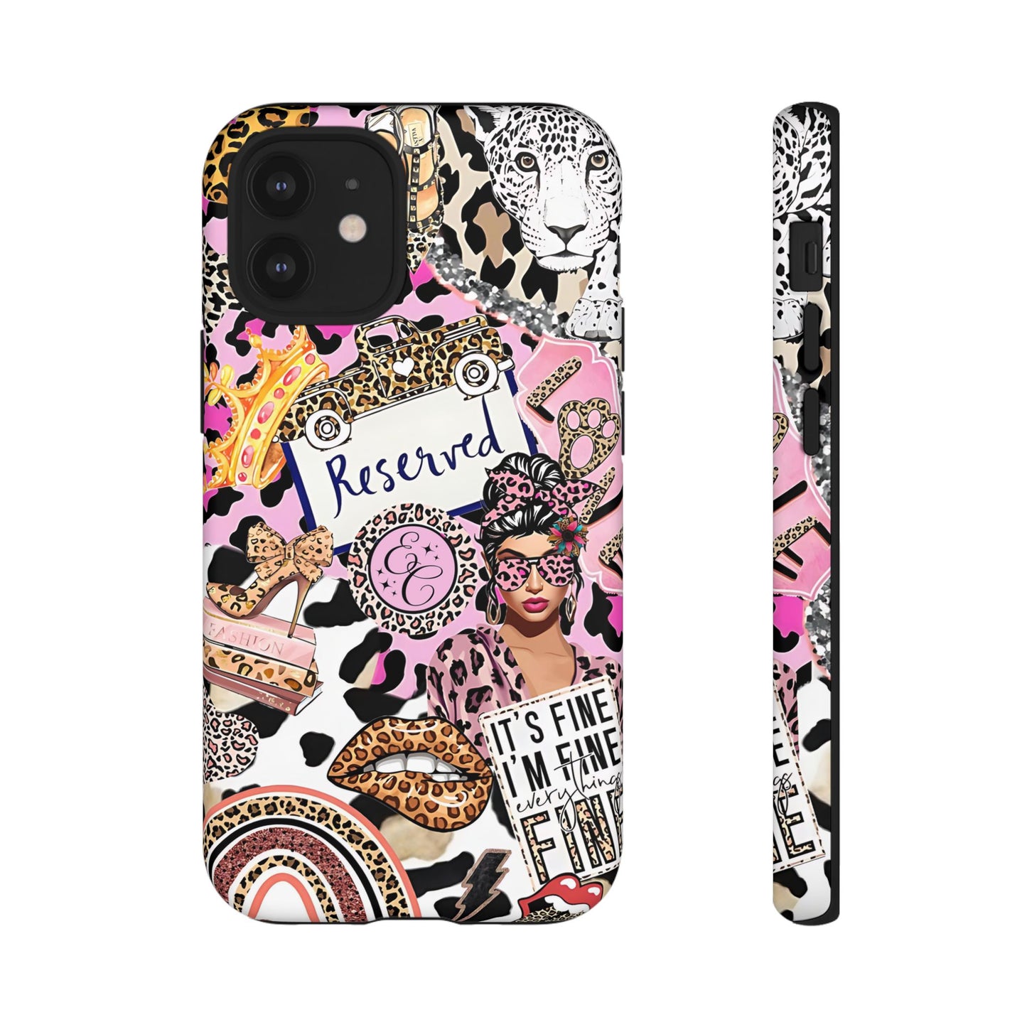 Leopard Wild Glamour Tough Phone Case