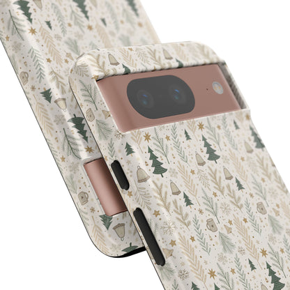 Boho Christmas Forest Tough Phone Case
