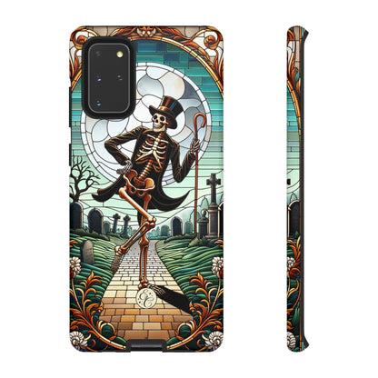 Dancing Skeleton Tough Phone Case