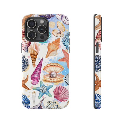 Colorful Sea Shells Tough Phone Case