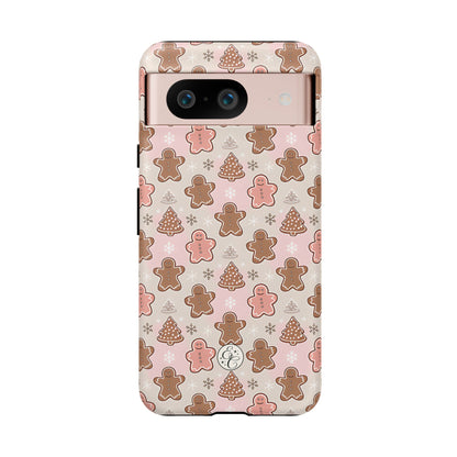 Gingerbread Men & Xmas Tree Pattern Phone Case