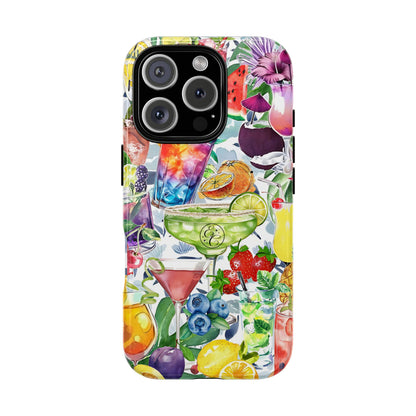 Summer Drinks Tough Phone Case