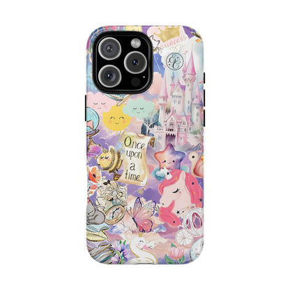 Whimsical Fairytale Collage Tough Phone Case