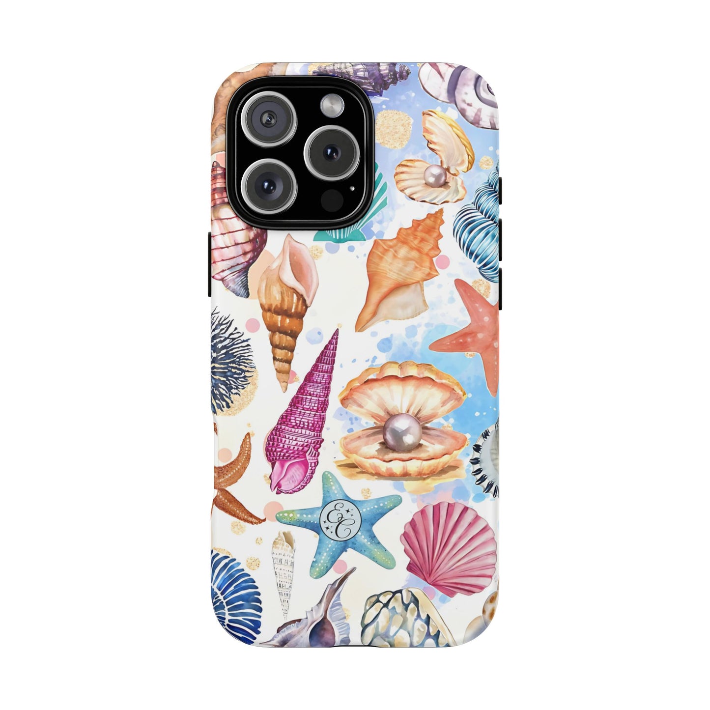 Colorful Sea Shells Tough Phone Case